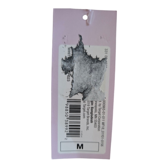 NWT Wild Fable White Denim Strapless Corset Top - Size M - Picture 3 of 11